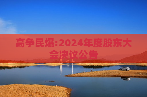 高争民爆:2024年度股东大会决议公告
