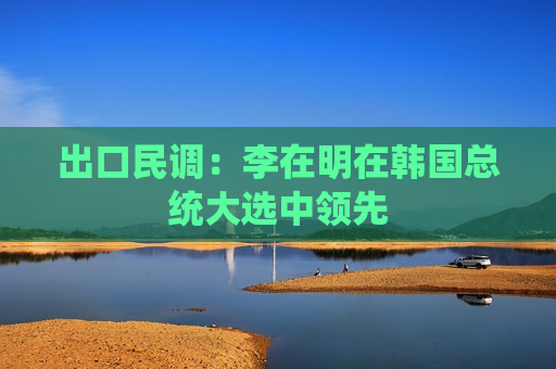 出口民调：李在明在韩国总统大选中领先