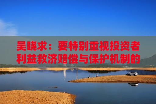 吴晓求：要特别重视投资者利益救济赔偿与保护机制的建立，融资市场应向财富管理转型