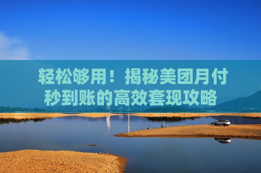  轻松够用！揭秘美团月付秒到账的高效套现攻略