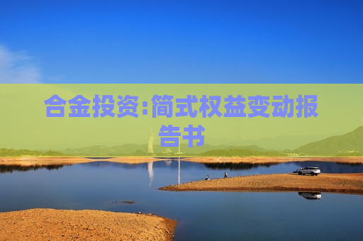 合金投资:简式权益变动报告书