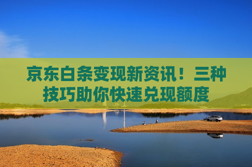 京东白条变现新资讯！三种技巧助你快速兑现额度
