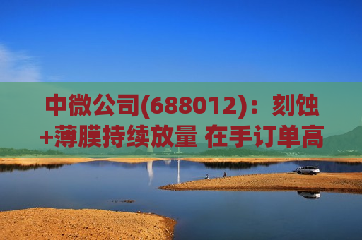 中微公司(688012)：刻蚀+薄膜持续放量 在手订单高速增长