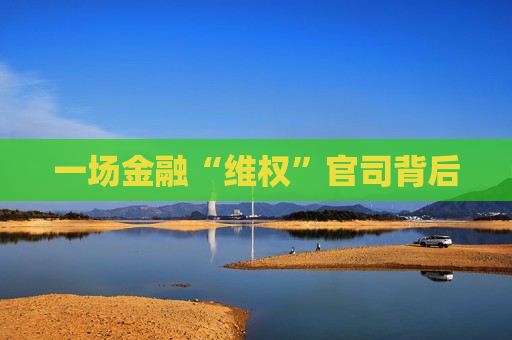 一场金融“维权”官司背后