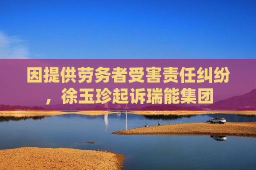 因提供劳务者受害责任纠纷，徐玉珍起诉瑞能集团