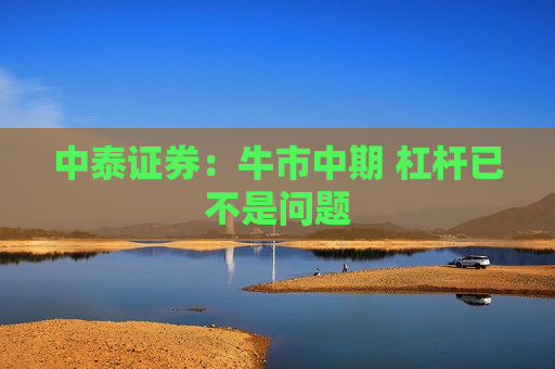 中泰证券：牛市中期 杠杆已不是问题
