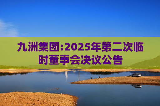 九洲集团:2025年第二次临时董事会决议公告