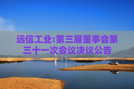 远信工业:第三届董事会第三十一次会议决议公告