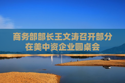 商务部部长王文涛召开部分在美中资企业圆桌会
