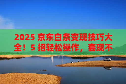 2025 京东白条变现技巧大全!5 招轻松操作,套现不费劲 2025 京东白条变现技巧大全!5 招轻松操作,套现不费劲