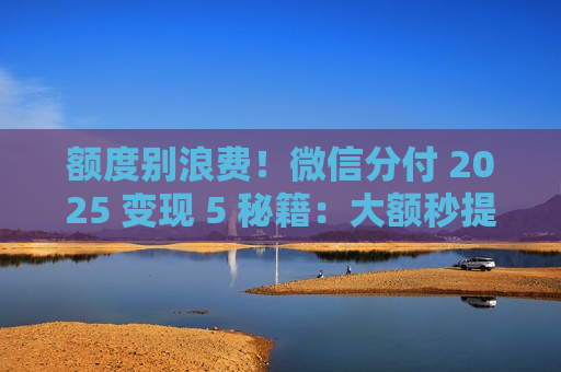 额度别浪费!微信分付 2025 变现 5 秘籍:大额秒提 + 费率直降 1% 技巧 额度别浪费!微信分付 2025 变现 5 秘籍:大额秒提 + 费率直降 1% 技巧
