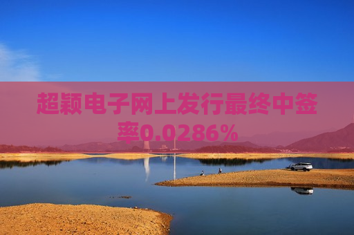 超颖电子网上发行最终中签率0.0286%