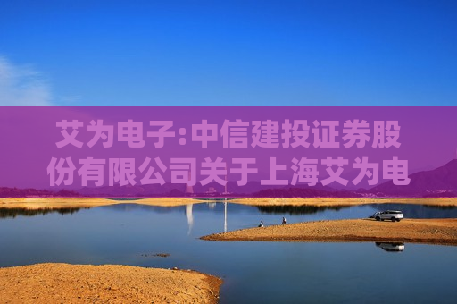 艾为电子:中信建投证券股份有限公司关于上海艾为电子技术股份有限公司向不特定对象发行可转换公司债券之上市保荐书