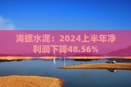 海螺水泥：2024上半年净利润下降48.56%